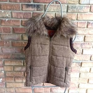 BB Dakota faux fur vest